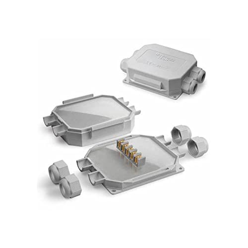 Raytech® Ready Box 120 IP68 Mit Gel vorgefüllter Kabelkasten mit 4 Eingängen Kabelverschraubungen bis zu 16 mm Abzweigmuffe von Raytech