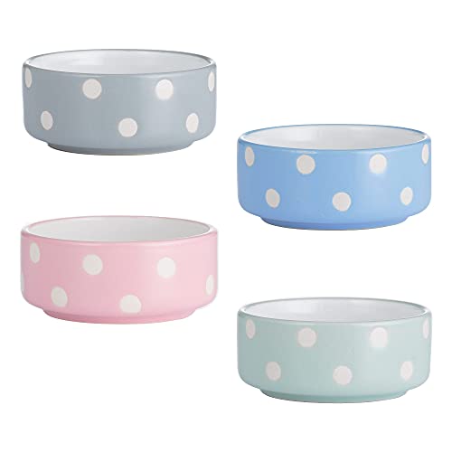 Mason Cash Kleiner Futternapf, gepunktet, 8 cm, 1 Auswahl aus 4 Stück Mason Cash Kleiner Futternapf, gepunktet, 8 cm, 1 Auswahl aus 4 Stück von Mason Cash