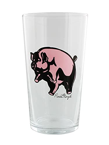 Razamataz PINK Floyd BIERGLAS Beer Glass Animals Pig Pint 570 ml von Razamataz