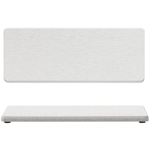 Razborci 2 x Badezimmer-Waschbecken-Tabletts, wasserabsorbierender Kieselgur-Stein, schnell trocknende Matte für Küchentheke, Wasserhahn, Spritzschutz, Seifenspender, Schwammhalter, Organizer, Beige Razborci 2 x Badezimmer-Waschbecken-Tabletts, wasserabsorbierender Kieselgur-Stein, schnell trocknende Matte für Küchentheke, Wasserhahn, Spritzschutz, Seifenspender, Schwammhalter, Organizer, Beige von Razborci