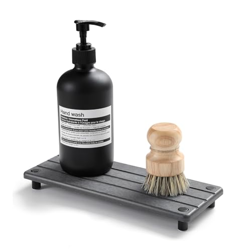 Stein-Trockenmatte für Küchentheke, wasserabsorbierendes Steintablett für Spüle, Kieselgur-Badezimmer-Theke, Wasserhahn-Untersetzer, Seifenschale, Organizer, Schwammhalter, 25,4 x 10,2 cm Stein-Trockenmatte für Küchentheke, wasserabsorbierendes Steintablett für Spüle, Kieselgur-Badezimmer-Theke, Wasserhahn-Untersetzer, Seifenschale, Organizer, Schwammhalter, 25,4 x 10,2 cm von Razborci