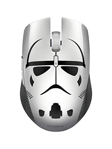 Razer Atheris Stormtrooper Edition - Kabellose Gaming und Office Maus (280 Stunden Batterie-Laufzeit für wireless Arbeiten, optischer Sensor, Adaptive Frequenz-Technologie, duale Verbindung) von Razer