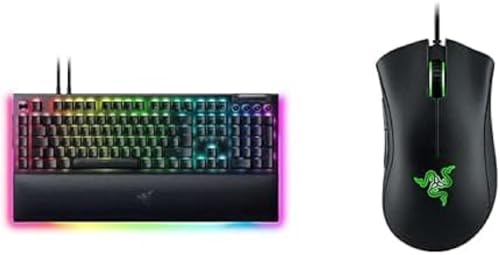 Razer BlackWidow V4 Pro (Green Switch) - DE Layout + DeathAdder Essential von Razer