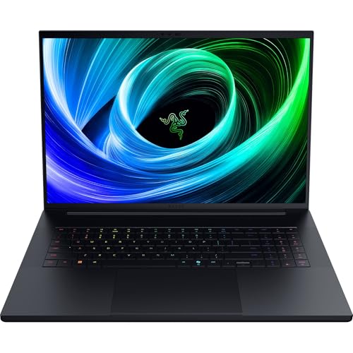 Razer Blade 18 (2025) - 18 Zoll Gaming-Laptop - NVIDIA GeForce RTX 5070 Ti - Intel Core Ultra 9 275HX - 18" Dual Display UHD+ 240Hz - FHD+ 440Hz - 32GB DDR5-1TB SSD - QWERTZ DE-Layout | Schwarz von Razer