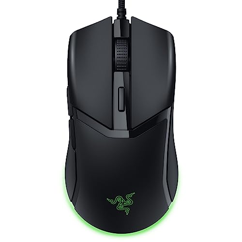 Razer Cobra - Leichte kabelgebundene Gaming-Maus mit Chroma RGB (Federleichte 57 g, Optische Maus-Switches der 3. Gen, Chroma-Beleuchtung mit Unterbodenbeleuchtung, Präzise Sensor-Anpassungen) Schwarz von Razer