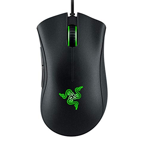 Razer DeathAdder Essential (2021) - Essentielle Gaming-Maus mit optischem 6.400-DPI-Sensor (Optischer Sensor mit echten 6.400 DPI, Ergonomisches Gehäuse, Extra robust) Schwarz von Razer