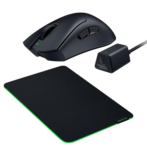 Razer DeathAdder V3 Pro + HyperPolling Wireless Dongle Bundle + Goliathus Extended Chroma Razer DeathAdder V3 Pro + HyperPolling Wireless Dongle Bundle + Goliathus Extended Chroma von Razer