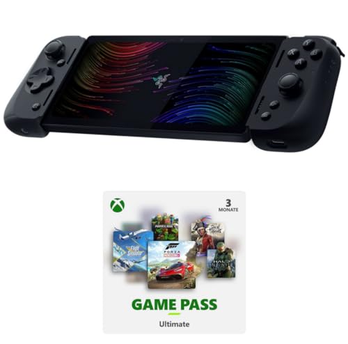 Razer Edge Android Gaming Handheld with Kishi V2 Pro Controller + Xbox Game Pass Ultimate | 3 Monate Mitgliedschaft | Xbox One/Win 10/11 PC - Download Code Razer Edge Android Gaming Handheld with Kishi V2 Pro Controller + Xbox Game Pass Ultimate | 3 Monate Mitgliedschaft | Xbox One/Win 10/11 PC - Download Code von Razer