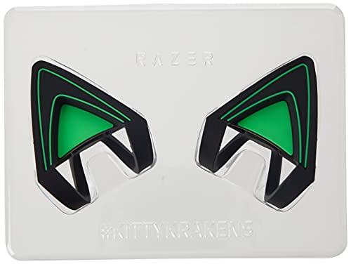 Razer Kitty Ears Katzenohren Kraken Gaming Headsets einzigartiger Look und Design Kraken Grün von Razer