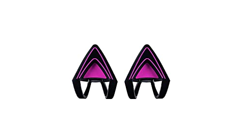 Razer Kitty Ears Katzenohren Kraken Gaming Headsets einzigartiger Look und Design Kraken Neon-Purple von Razer