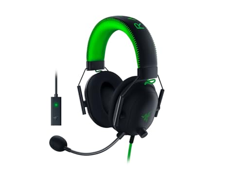 Razer BlackShark V2 - Premium E-Sport-Headset mit USB-Soundkarte (Triforce 50-mm-Treiber, HyperClear Cardiod-Mikrofon, erweiterte Passive Geräuschunterdrückung, THX Spatial Audio) Special Edition von Razer