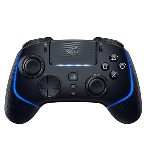 Razer Wolverine V2 Pro - Kabelloser Pro-Gaming-Controller für PS5 und PC (HyperSpeed Wireless, Mecha-Tactile-Aktionstasten, 8-Wege-Microswitch-Steuerkreuz, HyperTrigger) Schwarz von Razer