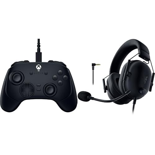 Razer Wolverine V3 Tournament Edition + BlackShark V2 X (Xbox) - (Mecha Tactile Action Buttons, Pro HyperTriggers, 8-Way D-Pad, 3m USB-C Cable) Schwarz von Razer