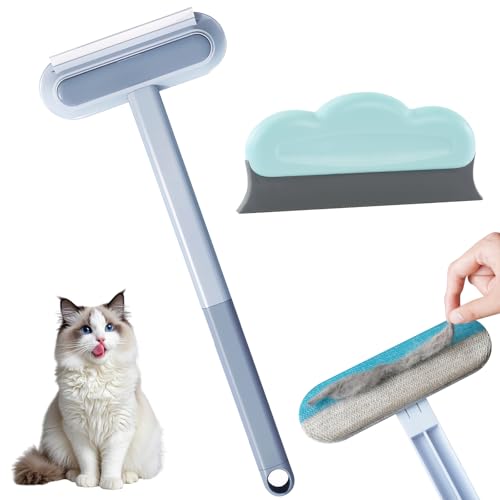 3 In 1 Pet Hair Remover, 2 Stücke Tierhaarentferner,Tierhaarentferner FüR Sofa Und MöBel,Katzenhaarentferner, Wiederverwendbar Und Waschbar FüR Katzen Und Hunde, MöBel, Kleidung von Rbleote