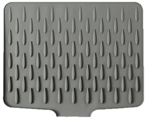 Auslaufsicherer Arbeitsplattenschutz 1 Stück Auslaufsicherer Arbeitsplattenschutz Aus Silikon,Silikon Abtropfmatte,28*36cm,Flexibles und Robustes Design, Rutschfeste Oberfläche, Vielseitig Einsetzbar von Rbleote