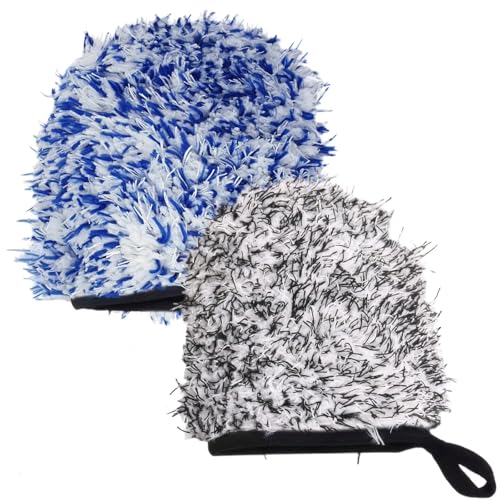 Rbleote 2 Stück Mikrofaser Waschhandschuh Auto Waschhandschuh Super Saugfähig Schonende Reinigung Kein Kratzen Anglebig und Umweltfreundlich Geeignet für Alle Autotypen Rbleote 2 Stück Mikrofaser Waschhandschuh Auto Waschhandschuh Super Saugfähig Schonende Reinigung Kein Kratzen Anglebig und Umweltfreundlich Geeignet für Alle Autotypen von Rbleote