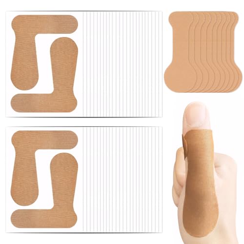 Rbleote 60 PCS Daumen Bandage, Bandage Daumen Selbstklebend, Wasserfestes & Elastisches, für Daumen, Finger,Verbessern Die Gelenkstabilität und Verhindern Verstauchungen von Rbleote