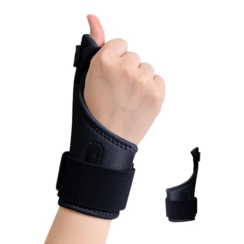 Rbleote Handbandage Links Daumenorthese Rechts Daumen Schiene Atmungsaktiv Leicht und Stabil Reduziert Den Druck Auf Daumengelenk und Karpaltunnel Bietet Super Starken Halt Universal Größe von Rbleote