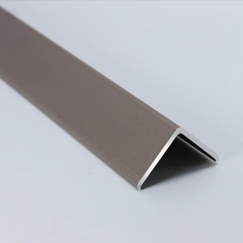 RcIdos Gold/Schwarz/Silber Wandkantenschutz, Selbstklebende Aluminium-Eckenschutz-Wandverkleidung, Eckschutz-Kantenverkleidung for Boden/Treppe/Stufe/Tür (Color : C-2cm, Size : 180cm) von RcIdos