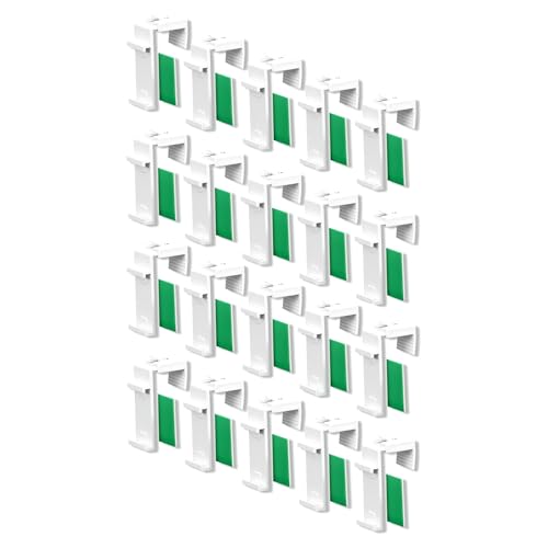Rdxanc 20/60 Stück Rollos Verstellbare Halterung Befestigung Zubehör Rollohalter Fenster Schatten Klemme Reparatur Ersatz von Rdxanc
