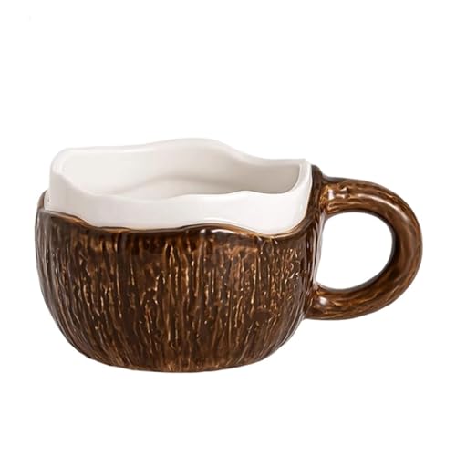Rdxanc 280 ml Keramik-Kaffeetasse für Küche, Frühstück oder Heimdekoration von Rdxanc