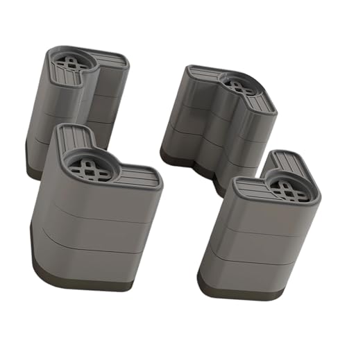 Rdxanc 4 rutschfeste Pads für Unterlegscheiben und Geräte, um Vibrationen zu minimieren und Oberflächen vor Schäden zu schützen von Rdxanc