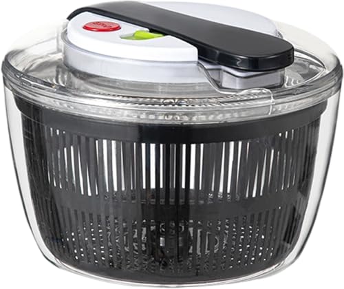 Rdxanc Easy Press Salat Spinner Blatt Gemüse Dehydrator Trockner Mixer mit Deckel Multifunktionales Obst Drainage Tool Rdxanc Easy Press Salat Spinner Blatt Gemüse Dehydrator Trockner Mixer mit Deckel Multifunktionales Obst Drainage Tool von Rdxanc