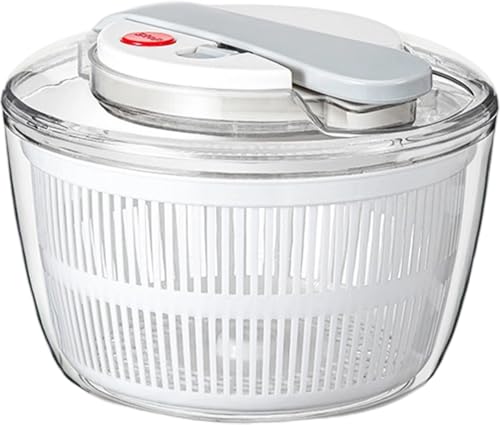 Rdxanc Easy Press Salat Spinner Blatt Gemüse Dehydrator Trockner Mixer mit Deckel Multifunktionales Obst Drainage Tool von Rdxanc