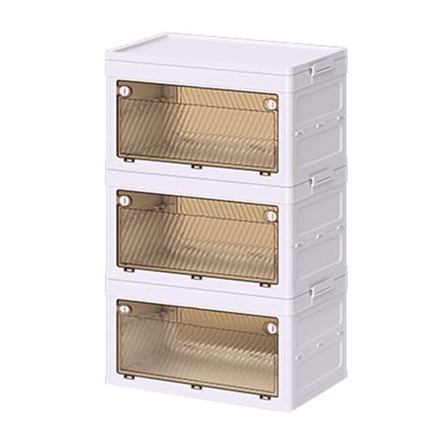 Rdxanc Eleganter, faltbarer Kleiderschrank, Organizer mit Würfelaufbewahrung und Hängestangen, platzsparender Kleiderschrank Rdxanc Eleganter, faltbarer Kleiderschrank, Organizer mit Würfelaufbewahrung und Hängestangen, platzsparender Kleiderschrank von Rdxanc