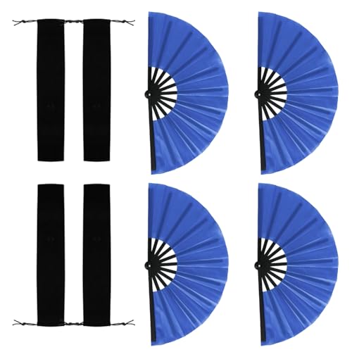 Rdxanc Faltbarer Handventilator, chinesische Hände, dekorativer Faltfächer für Tanz, Heimdekoration von Rdxanc