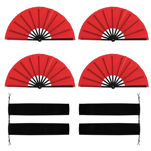 Rdxanc Faltbarer Handventilator, chinesische Hände, dekorativer Faltfächer für Tanz, Heimdekoration Rdxanc Faltbarer Handventilator, chinesische Hände, dekorativer Faltfächer für Tanz, Heimdekoration von Rdxanc