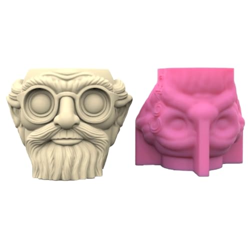 Rdxanc Old Man Beton Pflanzgefäß Vasen Formen Blumentöpfe Silikonformen Sukkulenten Pflanzgefäß Formen Harze Formen Kerzen Formen Rdxanc Old Man Beton Pflanzgefäß Vasen Formen Blumentöpfe Silikonformen Sukkulenten Pflanzgefäß Formen Harze Formen Kerzen Formen von Rdxanc