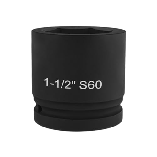 Rdxanc Stecknuss, 38 mm Länge, CrMo-Stahl, Druckluft-Steckschlüsselkopf von Rdxanc