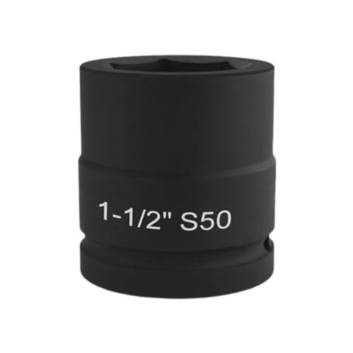 Rdxanc Stecknuss, 38 mm Länge, CrMo-Stahl, Druckluft-Steckschlüsselkopf von Rdxanc