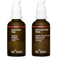 Re-Skin Gesichtslotion "Set: Glow at Home Set: Acid Glow Peel & Heat and Glow Mask" Re-Skin Gesichtslotion "Set: Glow at Home Set: Acid Glow Peel & Heat and Glow Mask" von Re-Skin