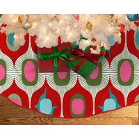 Mcm Vintage Stil Weihnachtsbaum Rock Mid Century Modern von ReModRetro