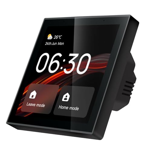 Smart Home Control Panel, Alexa Built-in, RERE 10.2 cm Inwall Screen Control Center for Tuya Smart Life App, Built-in Zigbee3.0 Hub and BLE SIG Mesh Gateway, Home Automation Touchscreen, EUR Version Smart Home Control Panel, Alexa Built-in, RERE 10.2 cm Inwall Screen Control Center for Tuya Smart Life App, Built-in Zigbee3.0 Hub and BLE SIG Mesh Gateway, Home Automation Touchscreen, EUR Version von ReReMorningLight