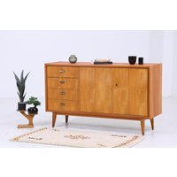 Vintage Sideboard 60Er Jahre | Mid Century Tv Board Mit Fächern & Schubladen Retro Holz Aufbewahrung Vintage Sideboard 60Er Jahre | Mid Century Tv Board Mit Fächern & Schubladen Retro Holz Aufbewahrung von ReStoreBerlin
