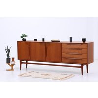 Vintage Teak Sideboard Von Heinrich Riestenpatt Für Rt Möbel | Mid Century Moddell R200 Anrichte Retro Holz Aufbewahrung von ReStoreBerlin