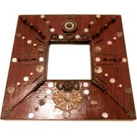 Upcycled Schmuck Mosaik Spiegel - Boho Home Decor von ReTainReMakeReNew