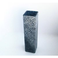 Upcycled Silber Eierschale Mosaik Vase - Kleine Glasvase von ReTainReMakeReNew