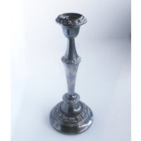 Verzierter Versilberter Kerzenhalter - Vintage Home Decor von ReTainReMakeReNew