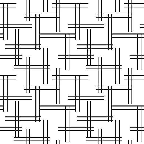 ReWallpaper 44,5CM × 7M Tapete Grafisches Muster Modern Selbstklebend Tapete Wohnzimmer Modern Schwarz Geometrische Tapete Tapete Badezimmer Wasserfest Weiß Klebefolie Möbel Geometrische Muster von ReWallpaper