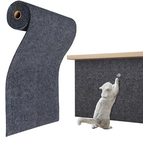 ReWallpaper Kratzmatte Katze Selbstklebend Anthrazit Kratzteppich Rolle Kratzschutz Sofa Katze Stuhl 30CMx2M Katzen Kratzteppich Grau Katzenkratzmatten Selbstklebend Wand Katzen Kratz Möbelschutz ReWallpaper Kratzmatte Katze Selbstklebend Anthrazit Kratzteppich Rolle Kratzschutz Sofa Katze Stuhl 30CMx2M Katzen Kratzteppich Grau Katzenkratzmatten Selbstklebend Wand Katzen Kratz Möbelschutz von ReWallpaper