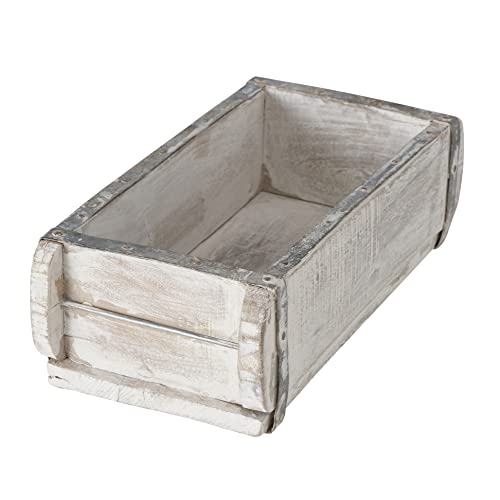 Deko Box "Rygge" mit einer Kammer, im Rustikalen Shabby Chic Look in Form eines Ziegel 1 Fach Deko Box "Rygge" mit einer Kammer, im Rustikalen Shabby Chic Look in Form eines Ziegel 1 Fach von ReWu