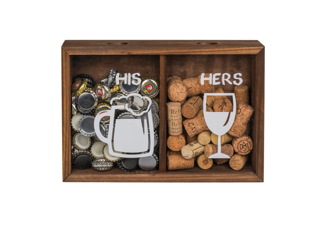 ReWu Aufbewahrungsbox OOTB Wooden Drink Cap Collector von ReWu