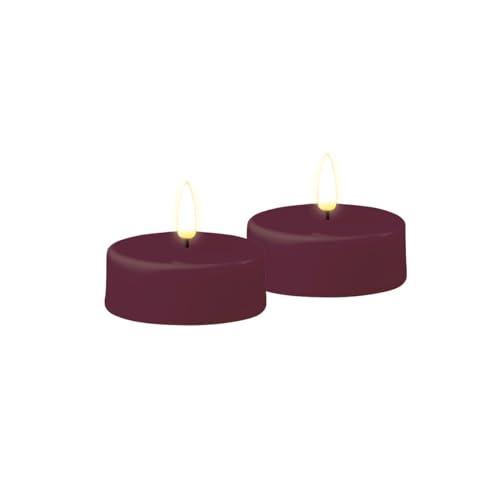 ReWu Deluxe Homeart Großes Teelicht 2 Stück - Violett ReWu Deluxe Homeart Großes Teelicht 2 Stück - Violett von ReWu