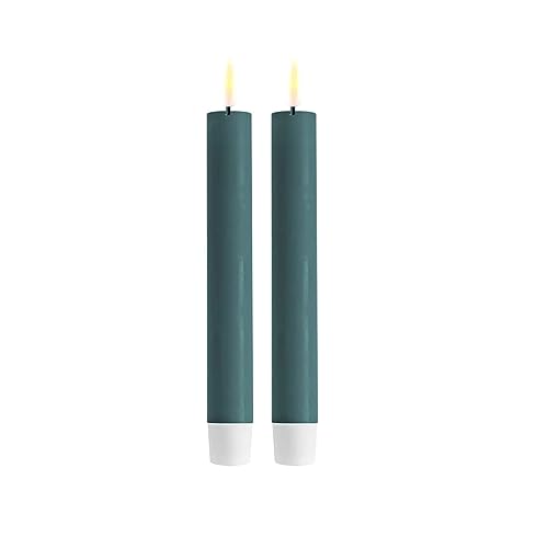 ReWu Deluxe Homeart Stabkerze 2 Stück 24 cm - Jade Green von ReWu