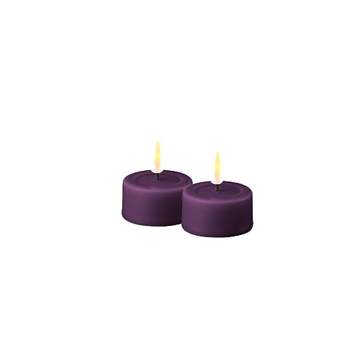 ReWu Deluxe Homeart Teelicht 2 Stück - Dunkel Lila ReWu Deluxe Homeart Teelicht 2 Stück - Dunkel Lila von ReWu