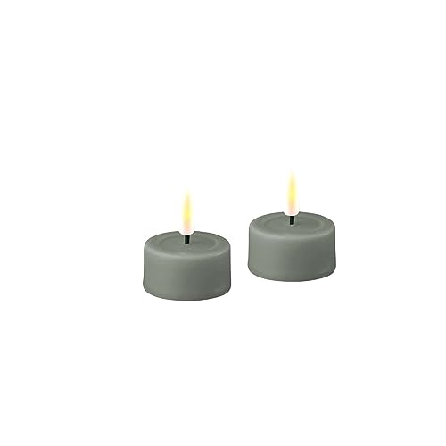 ReWu Deluxe Homeart Teelicht 2 Stück - Salbei Green ReWu Deluxe Homeart Teelicht 2 Stück - Salbei Green von ReWu